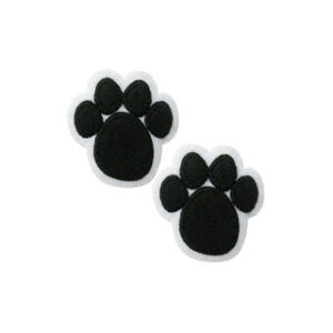 Patches 2 dierenpootjes 3,6x3,6 cm