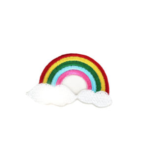 Patch regenboog 5,8x3,5 cm