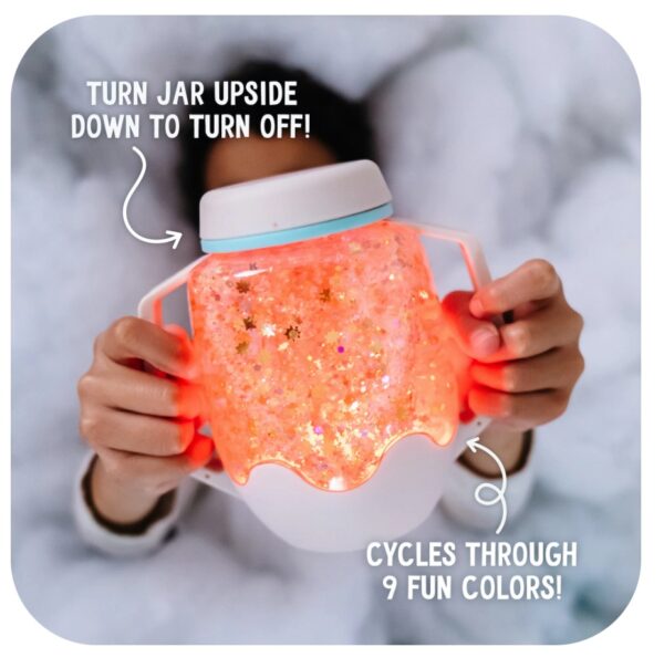Glo Pals - Sensory play jar Frosty blue - Afbeelding 5