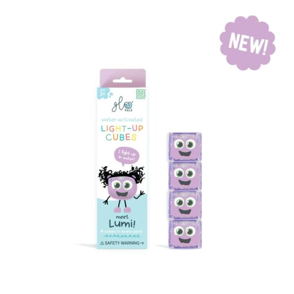 Glo Pals - Light up cubes - 4 stuks - Lumi