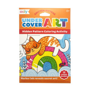 Ooly - Undercover Art Hidden Patterns Coloring Activity - Smitten Kittens