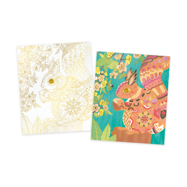 Janod Atelier - Gouden plaatje De Tuin verven - Afbeelding 4