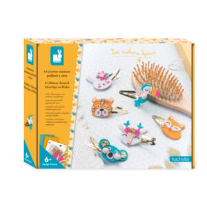 Janod Atelier Bijoux - Sieraden maken Haarclipjes Dieren