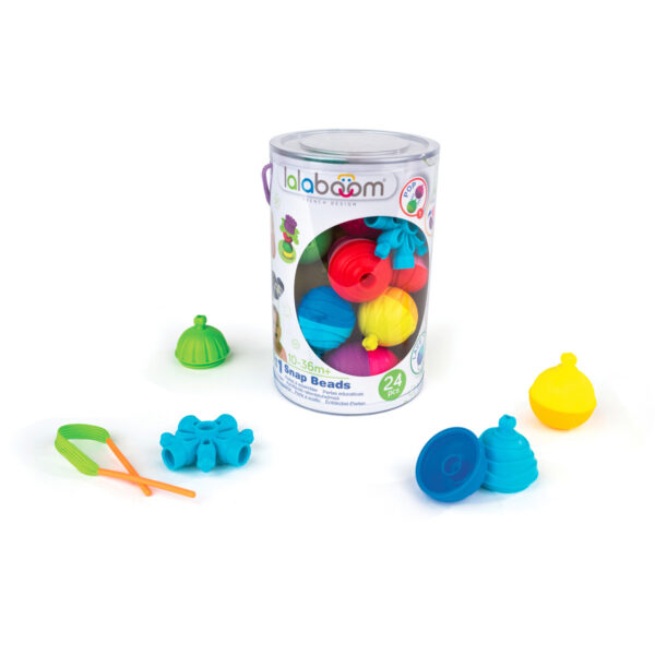 Lalaboom - Educatieve kralen en accessoires (24 st)