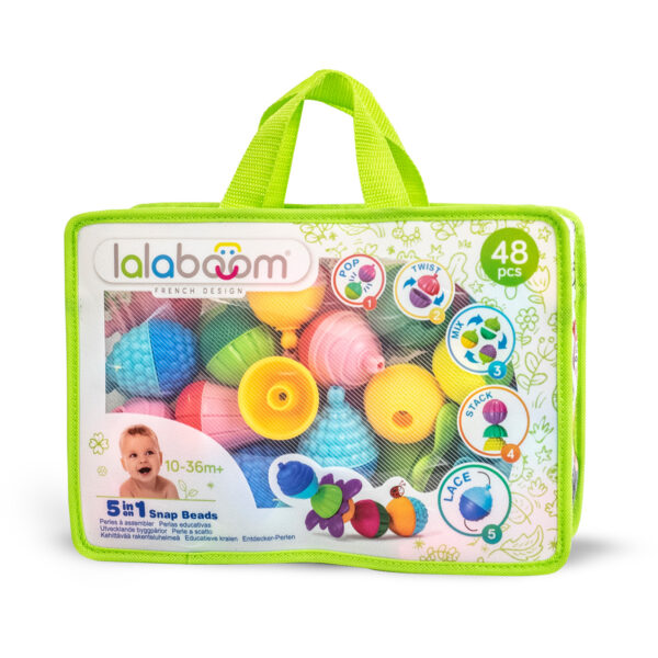 Lalaboom - Educatieve kralen (48 st)