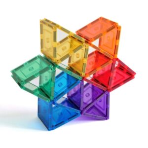 Learn and Grow - Magnetische tegels klein vierkant pak (36 stuks)