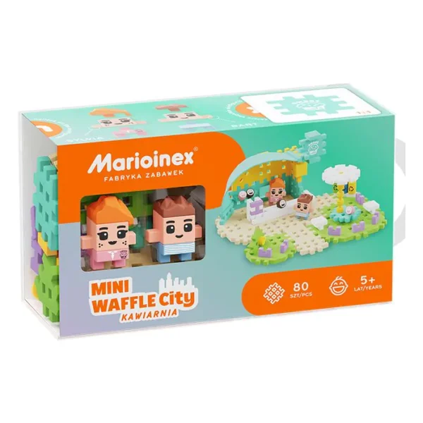 Mini Waffle - Cafe 80 Pcs - Marioinex
