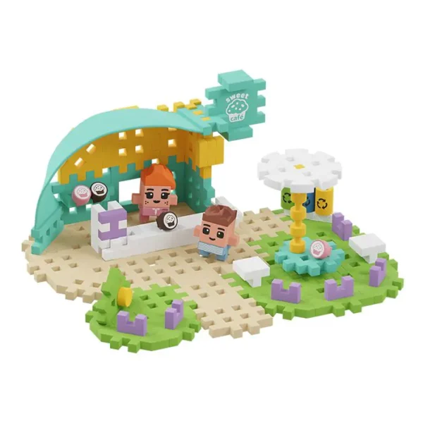 Mini Waffle - Cafe 80 Pcs - Marioinex - Afbeelding 2