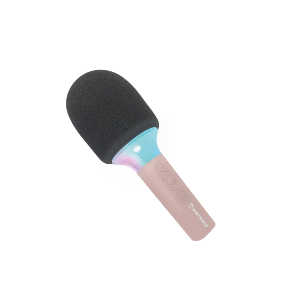 KidyWolf - Kidymic Karaoke microfoon - Roze