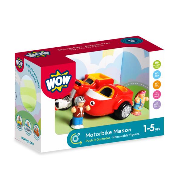 Motorbike Mason - WOW Toys