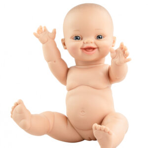 Pop Gordi meisje (bloot / lachbreed / 34cm) - Paola Reina