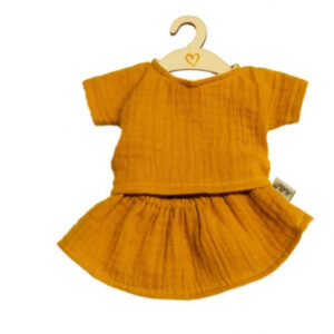 Setje met rok ochre - Hollie