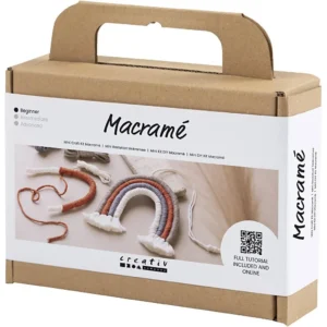 Mini Hobbyset Macramé - Regenboog - Creativ Company