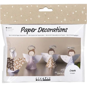 Mini Hobbyset Decoraties van Papier - Engelen - Creativ Company