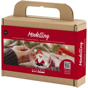 Mini Hobbyset Boetseren - Kerstman - Creativ Company