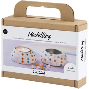 Mini Hobbyset Boetseren - Kaarsenhouders - Creativ Company