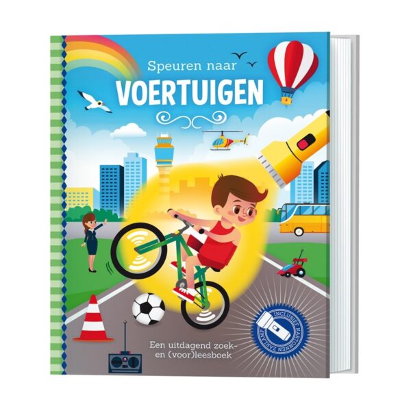 Speuren naar voertuigen - Zaklampboek