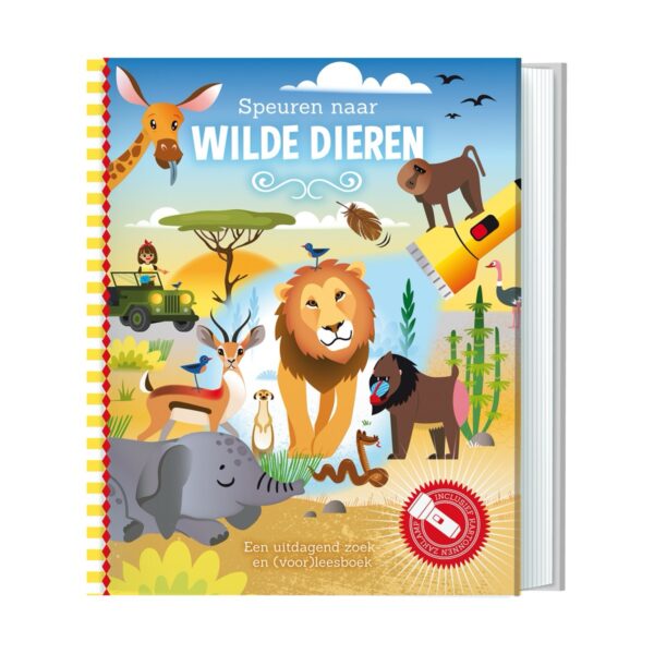 Speuren naar wilde dieren - Zaklampboek