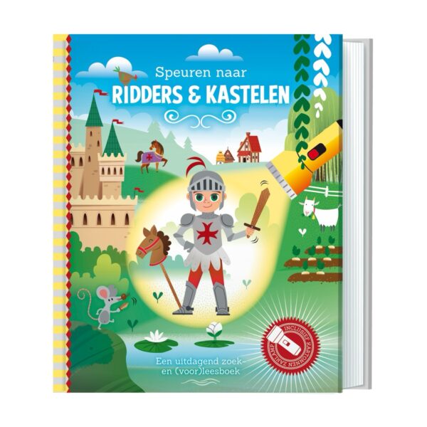 Speuren naar ridders & kastelen - Zaklampboek
