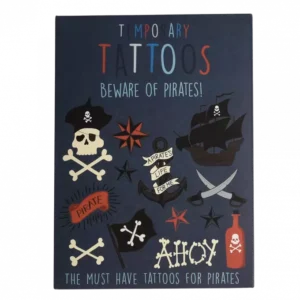 Temporary tattoos - Pirates