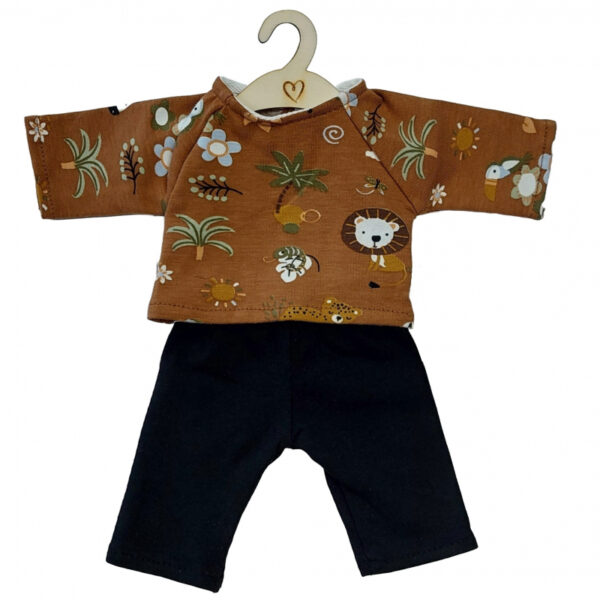 Poppenbroek en shirt safari - Hollie