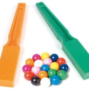 Set Van 2 Staven & 20 Knikkers - Shaw