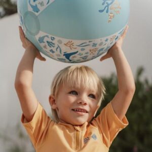 Little Dutch - Strandbal Ocean Dreams Roze 35cm