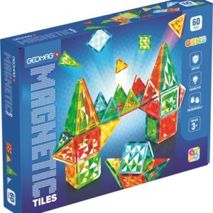 Geomag - Magnetic Tiles Gems 60 stuks