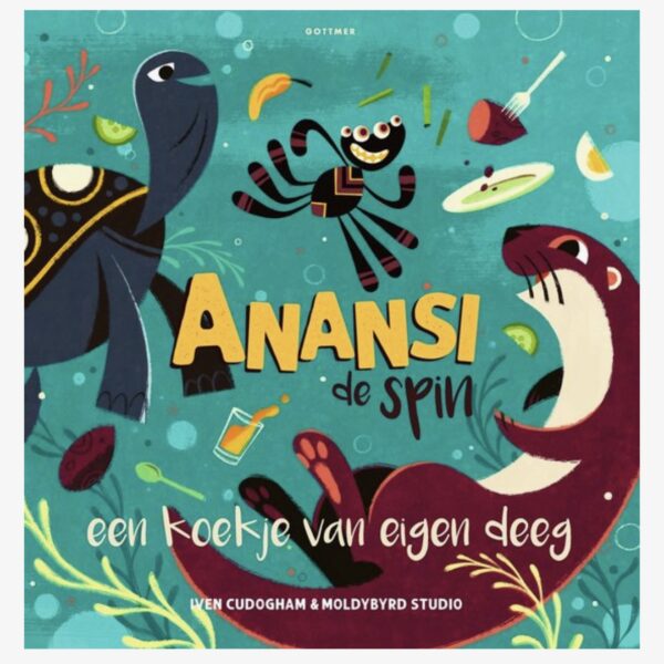 Anansi de spin - Een koekje van eigen deeg - Iven Cudogham