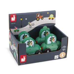 Janod Crossroads - Donkergroene auto