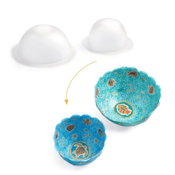 Djeco - DIY Knutselset - Schalen ‘In De Zee’ - Afbeelding 5
