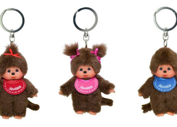 Monchhichi - Sleutelhangers (10cm/3ass.)