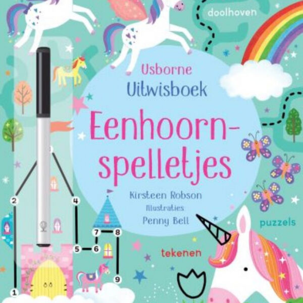 Uitwisboek - Eenhoornspelletjes