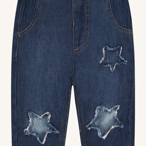 Joe Star Denim - Pants - Dark blue denim