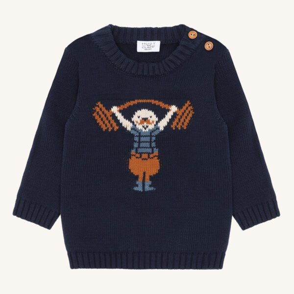 Hust & Claire - Pilou Strong Man Knit - More Navy