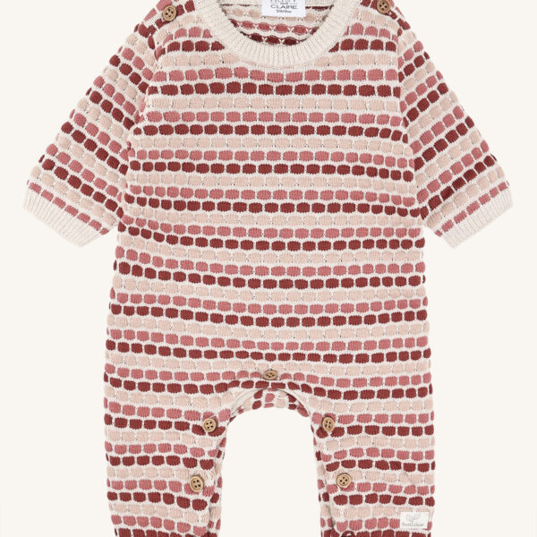 Hust & Claire - Mill Dot Suit - Dry Rose