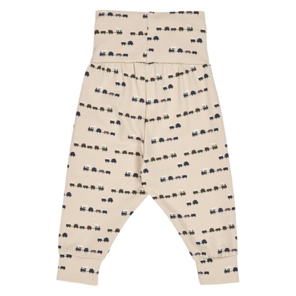 Müsli - Train Pants Baby - Oak/ Root/ Deep green