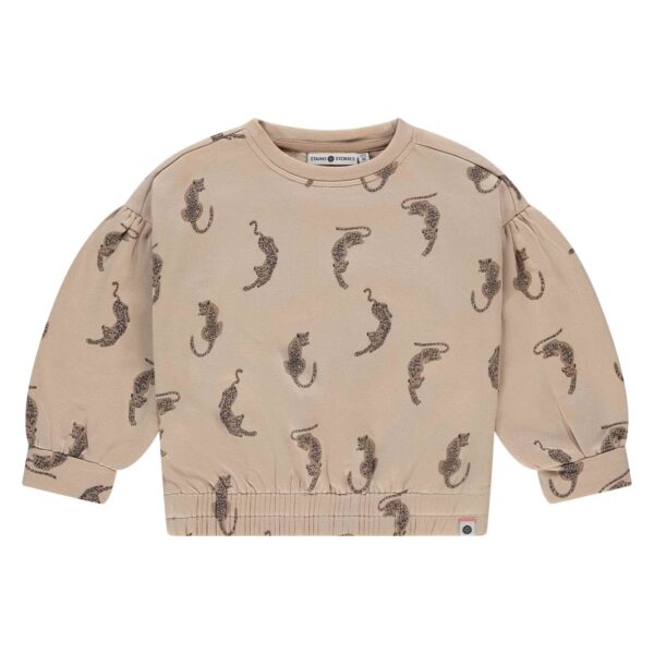 Stains & Stories - Girls Sweatshirt - Beige