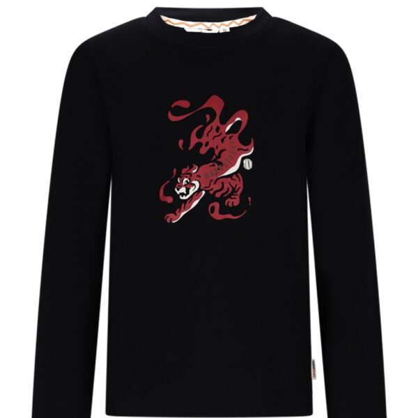 Moodstreet - T-Shirt Liwen - Black