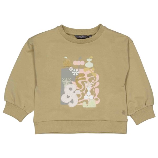 Quapi - Sweater Iris - Soft Green