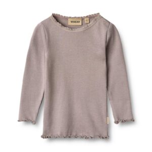 Wheat Main - Rib T-Shirt Reese - 9531 Dusty Purple