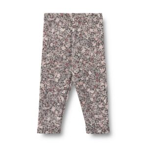 Wheat - Jersey Leggings Jules - 9565 Purple Stone Flowers