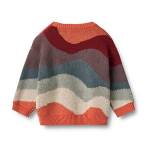 Wheat - Jacquard Pullover Knud - 9042 Multi