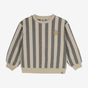 Daily7 - Oversized Sweater Stripe - Sandshell