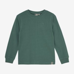 Daily7 - T-Shirt Longsleeve Logo - Blue Spruce