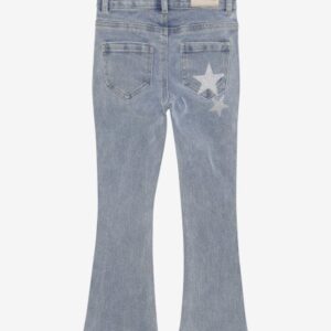 Daily7 - 2400 Flared Fit Stars - Medium Denim