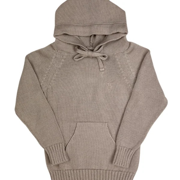 Two You Label - Hidde Knitted Hoodie | Brown