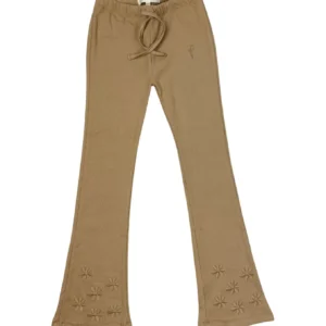 Two You Label - Lilly Legging Straight Embr. Flower | Honey