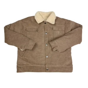 Two You Label - Raf Ribbed Jacket | Brown Rib