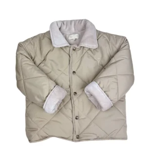 Two You Label - Two In One Ribbed Jacket | Oat